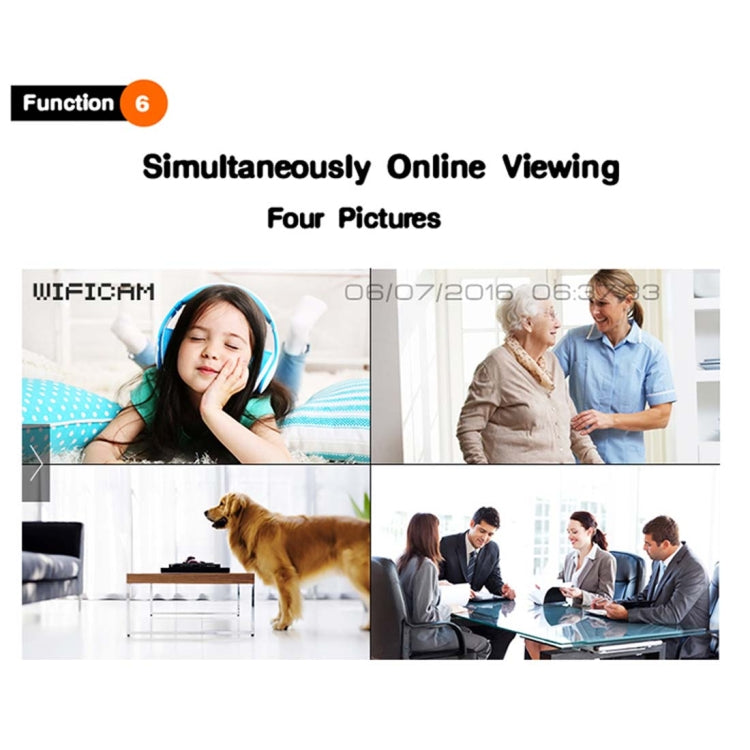 Anpwoo YT002 Ingenic T10 720P HD WiFi IP Camera with 11 PCS Infrared LEDs, Support Motion Detection & Night Vision & TF Card(Max 64GB), YT002 Anpwoo YT002 Ingenic T10 720P HD WiFi IP Camera with 11 PCS Infrared LEDs, Support Motion Detection & Night Vision & TF Card(Max 64GB), YT002